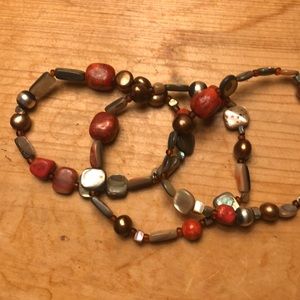 Silpada stretch bracelets